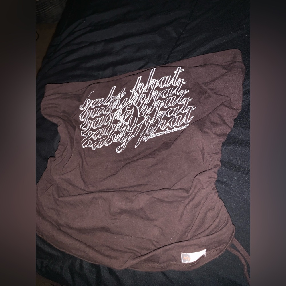 Baby Phat Chocolate Brown tubeTop